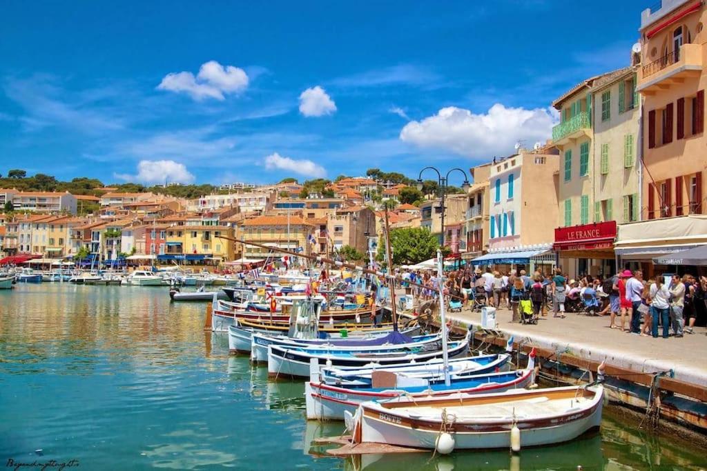 Jardin Prive Ds Le Centre De Cassis - Parking - Plage A 500M Bagian luar foto