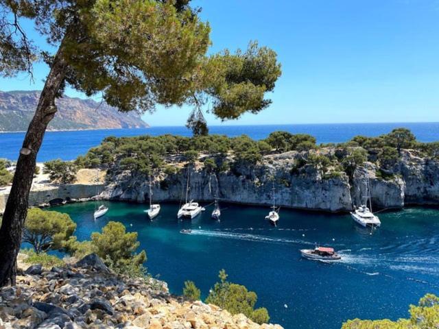 Jardin Prive Ds Le Centre De Cassis - Parking - Plage A 500M Bagian luar foto